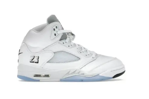 Air Jordan 5 Retro White Metallic