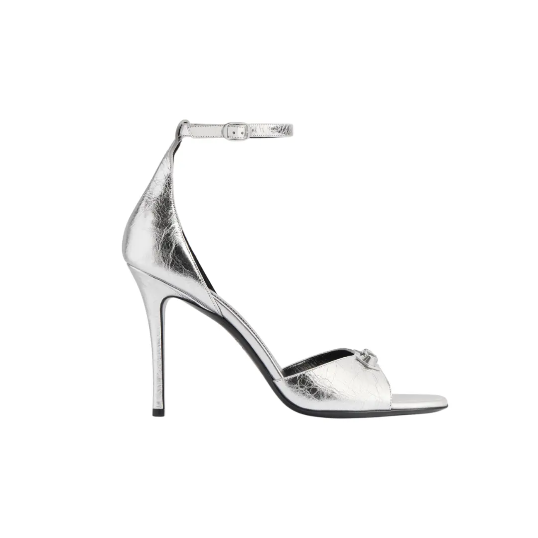 Balenciaga City Uptown Sandal Silver 2026 | Drip Kickz Balenciaga City Uptown Sandal Silver
