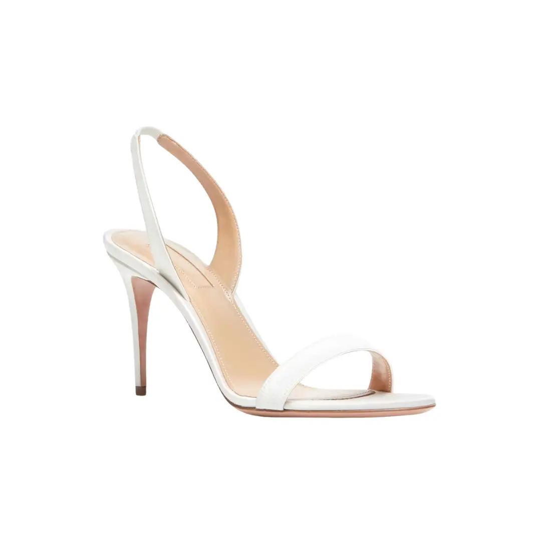 So Nude Sandal 85 White 2026 | Drip Kickz So Nude Sandal 85 White