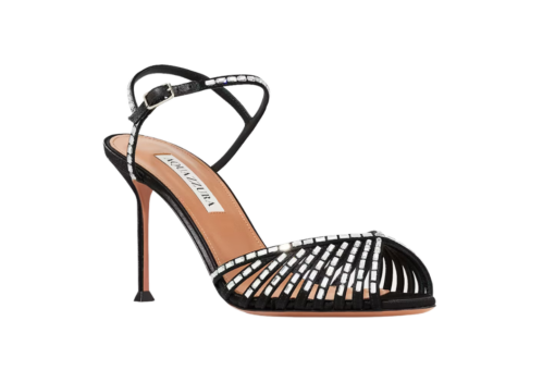 Hold Me Crystal Sandal 85 Black - 38