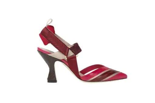 Fendi Iconic Colibrì Fuchsia Burgundy Hagfish