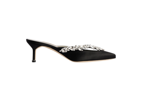 Balenciaga Manolo Blahnik Mule Black