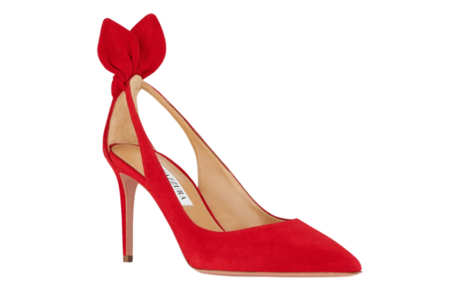 Bow Tie Pump 85 Red - 38
