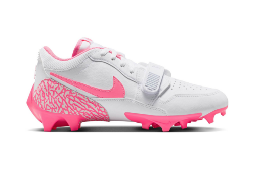 Jordan Legacy 312 Low TD Cleat White Digital Pink