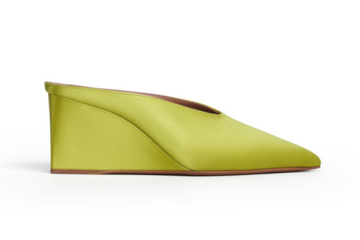 Alaïa Cube Mules Satin