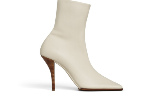 Alaïa Soft Square Boots Leather White