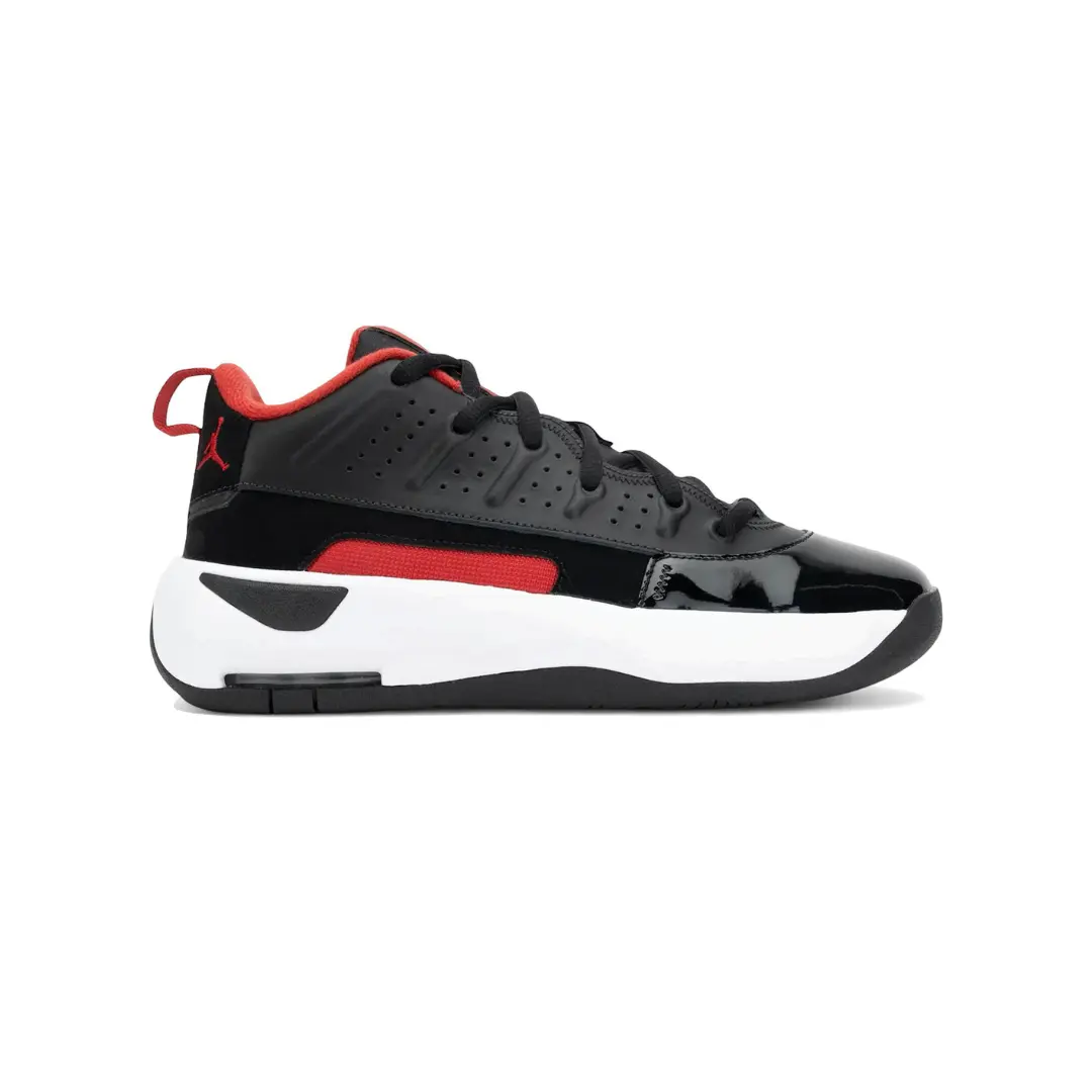 Jordan Max Aura 7 Black Gym Red 2026 | Drip Kickz Jordan Max Aura 7 Black Gym Red