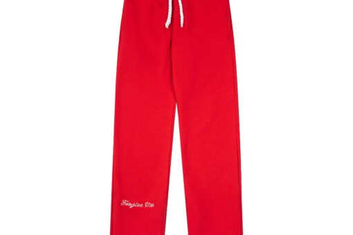 Syna World Sweatpants Forgive Me Red
