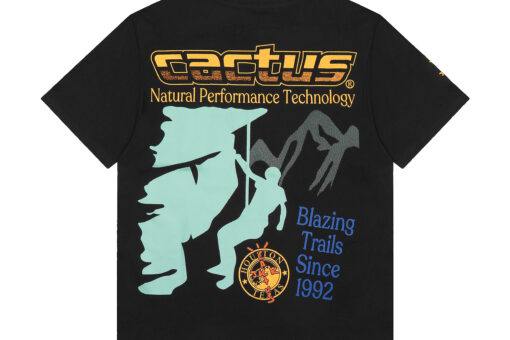 Alternative view of Travis Scott Cactus Trails Path Tee Washed Black