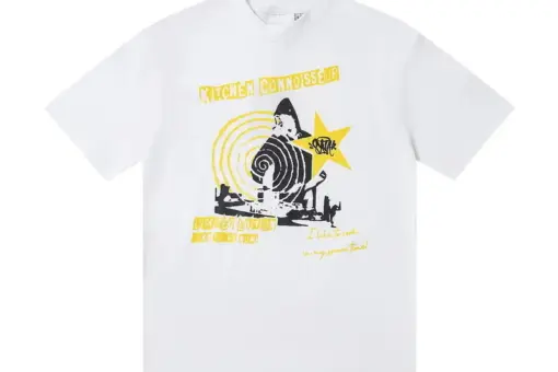 Syna World T Shirt Kitchen Connoisseur White