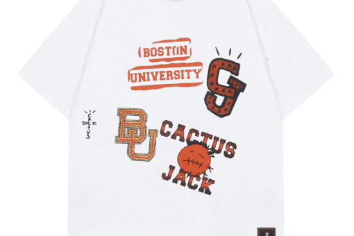 Travis Scott Jack Goes Back to College T-Shirt White