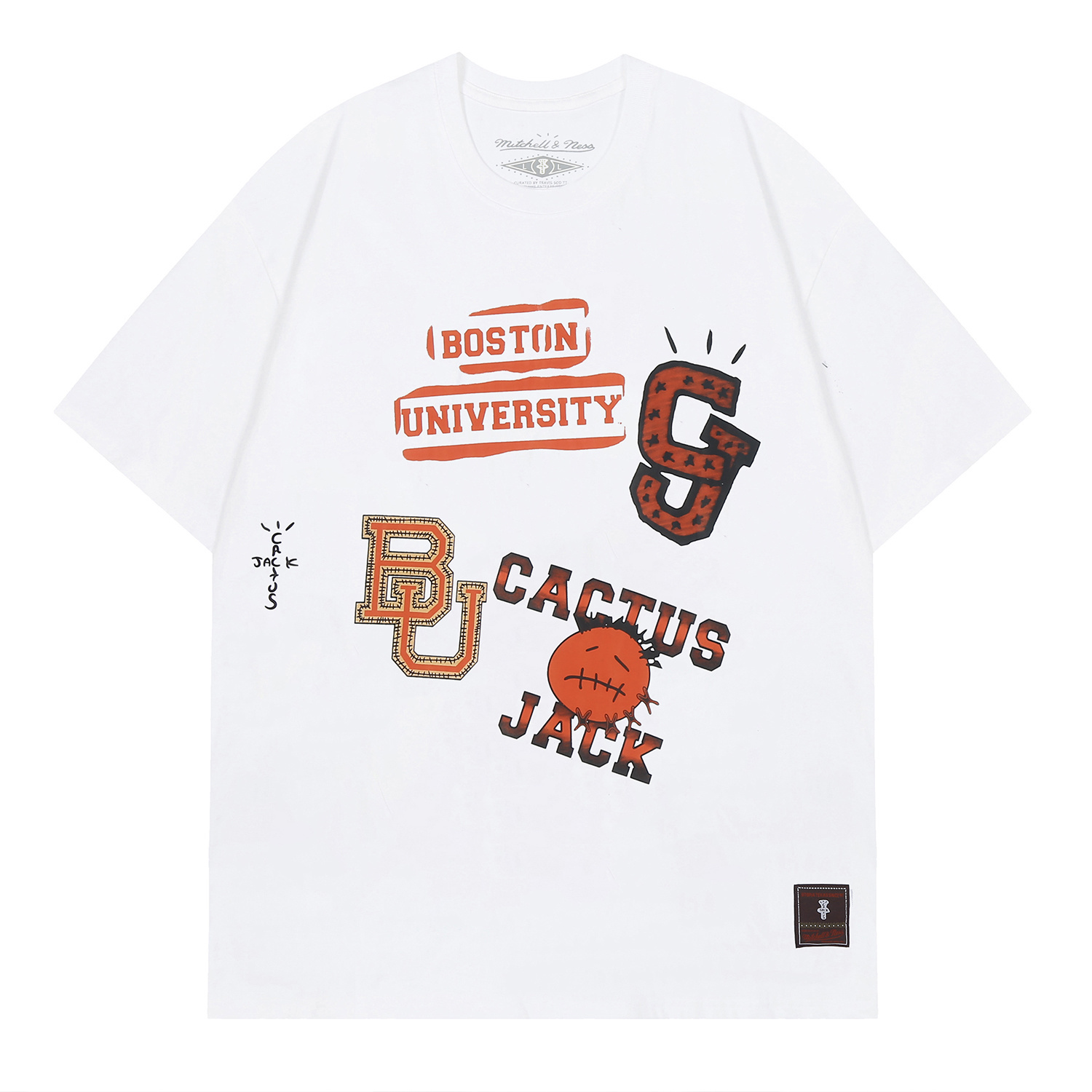 Travis Scott Jack Goes Back to College T-Shirt White 2026 | Drip Kickz Travis Scott Jack Goes Back to College T-Shirt White