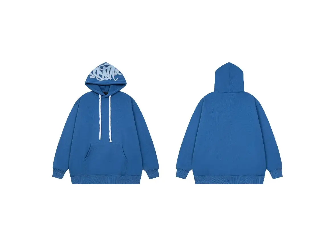 Syna World Tracksuit Hoodie Matching Pants Blue 2026 | Drip Kickz Syna World Tracksuit Hoodie Matching Pants Blue - Image 3