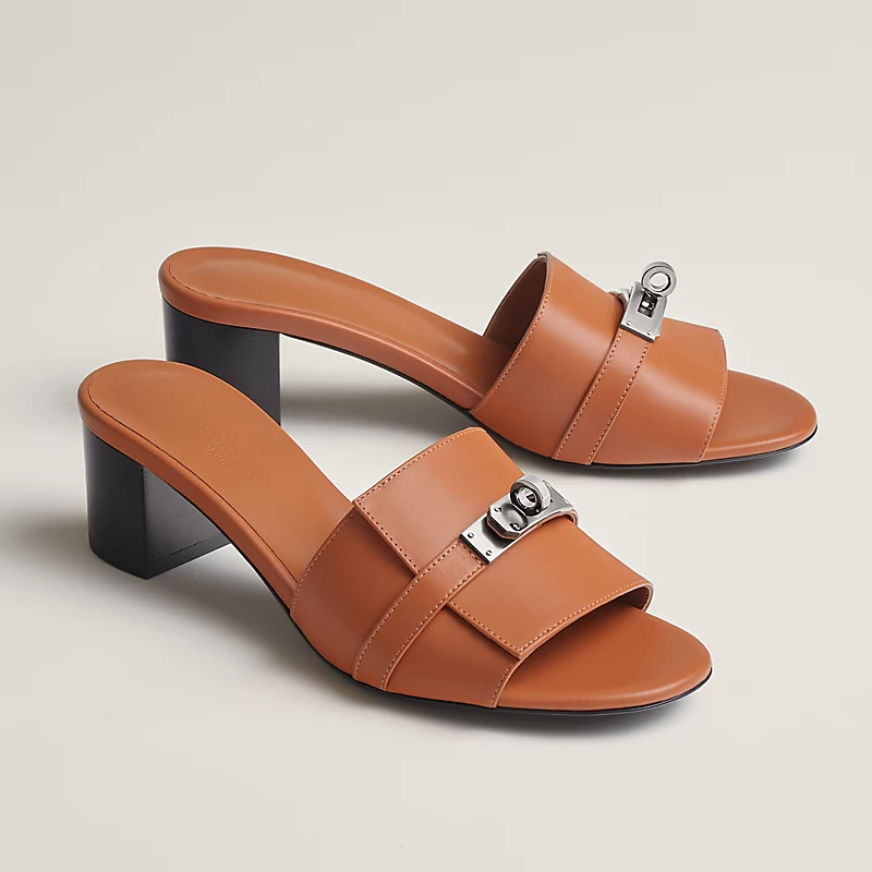 Hermes Gigi 50 Sandal Heel Naturel 2026 | Drip Kickz Hermes Gigi 50 Sandal Heel Naturel - Image 2