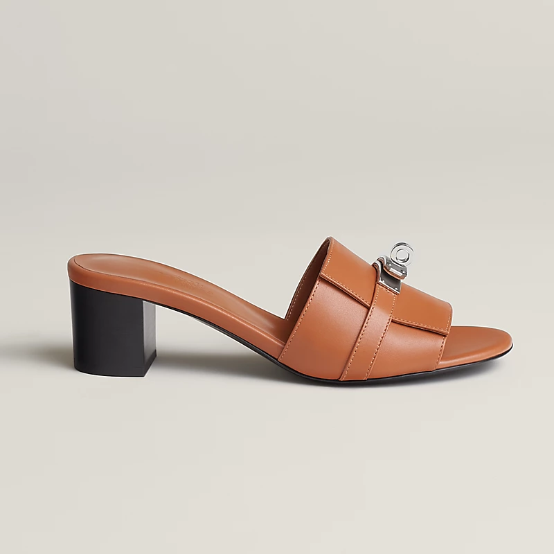 Hermes Gigi 50 Sandal Heel Naturel 2026 | Drip Kickz Hermes Gigi 50 Sandal Heel Naturel