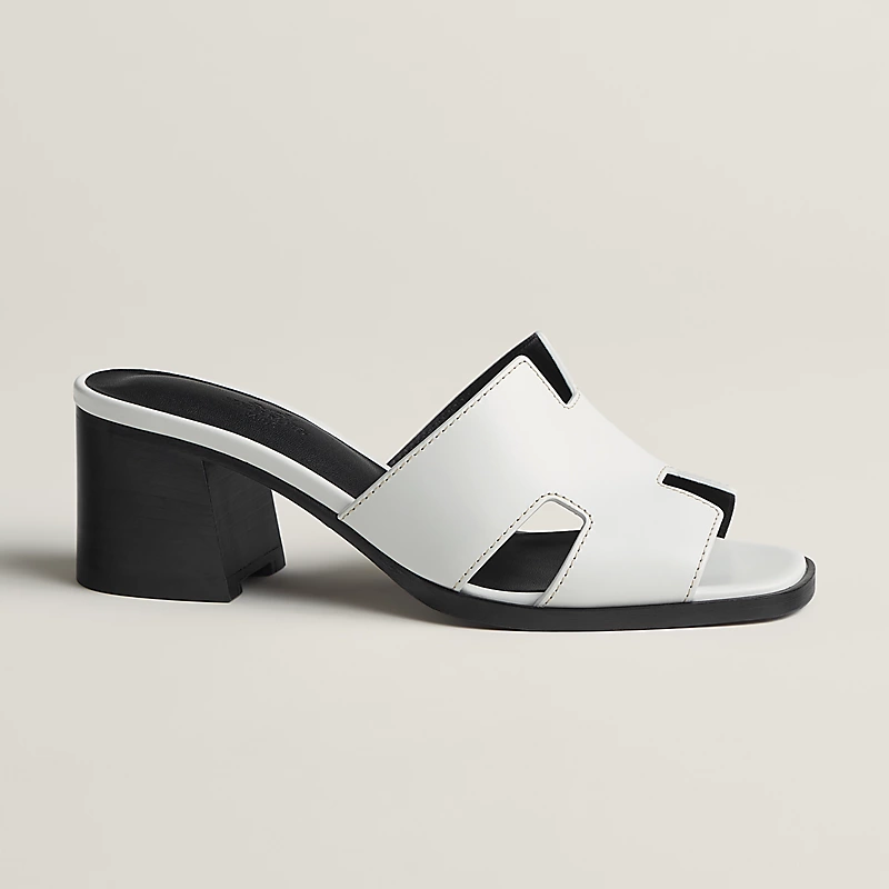 Hermes Helia 60 Sandal Heel Blanc 2026 | Drip Kickz Hermes Helia 60 Sandal Heel Blanc