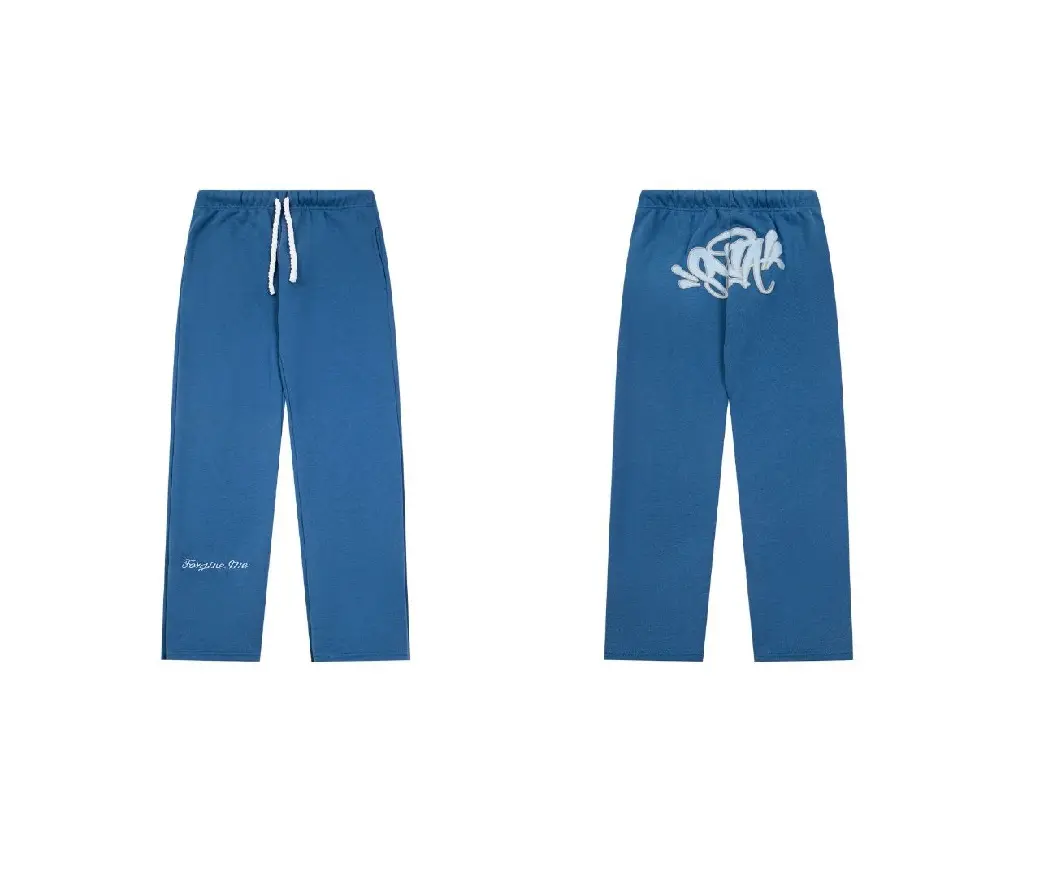 Syna World Tracksuit Hoodie Matching Pants Blue 2026 | Drip Kickz Syna World Tracksuit Hoodie Matching Pants Blue - Image 2