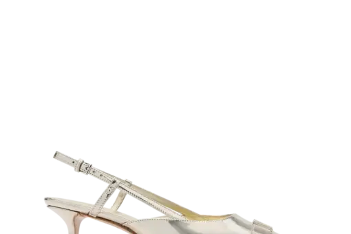 LV City Slingback Pump Yellow/Silver