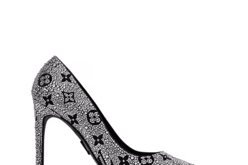 LV Gala Pump High Heel Silver/Black