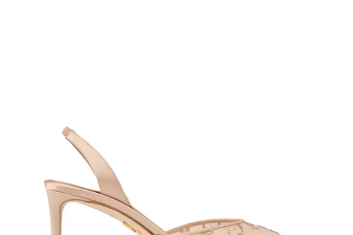 LV Gala Slingback Pump Heel Nude