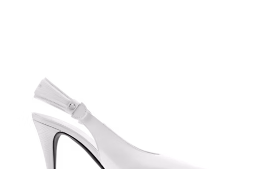 LV Legacy Slingback Pump White