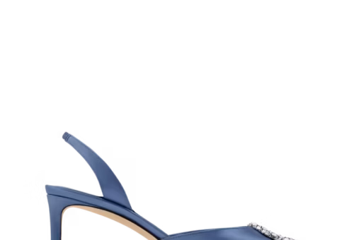 LV Met Slingback Pump Blue