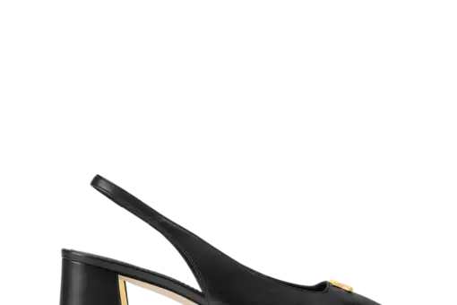 LV Swing Slingback Pump Black