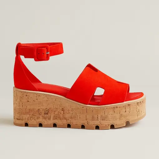 Hermes Luce 30 Sandal Heel Rouge Grenadine 2026 | Drip Kickz Hermes Luce 30 Sandal Heel Rouge Grenadine