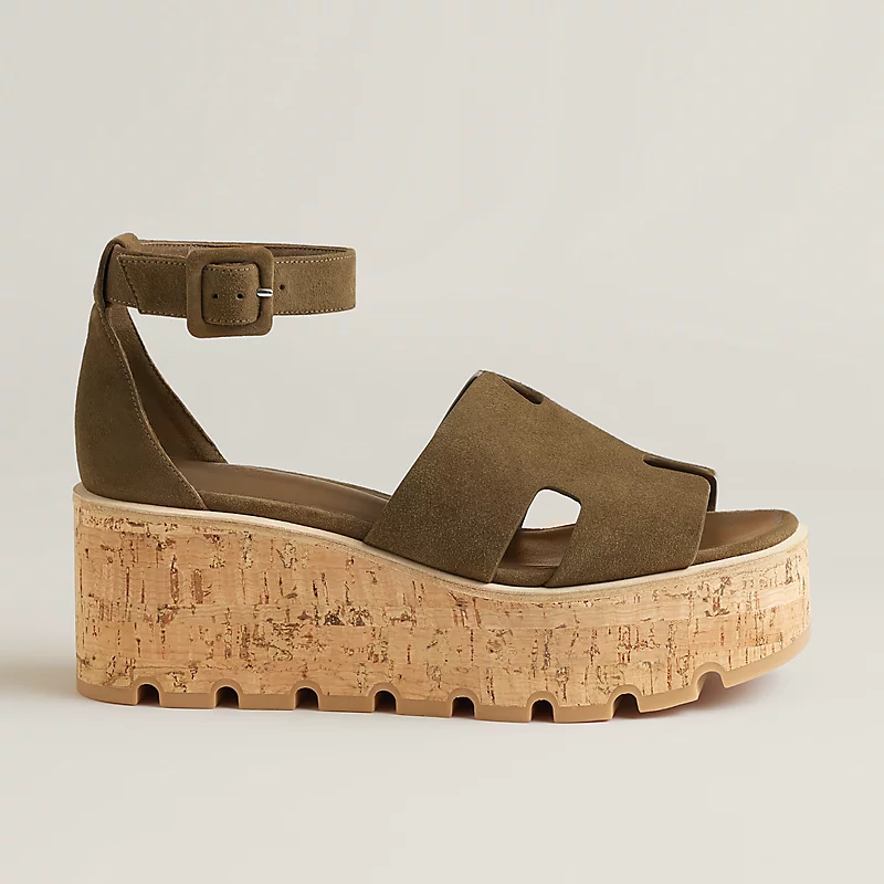 Hermes Luce 30 Sandal Heel Terre Ambrée 2026 | Drip Kickz Hermes Luce 30 Sandal Heel Terre Ambrée