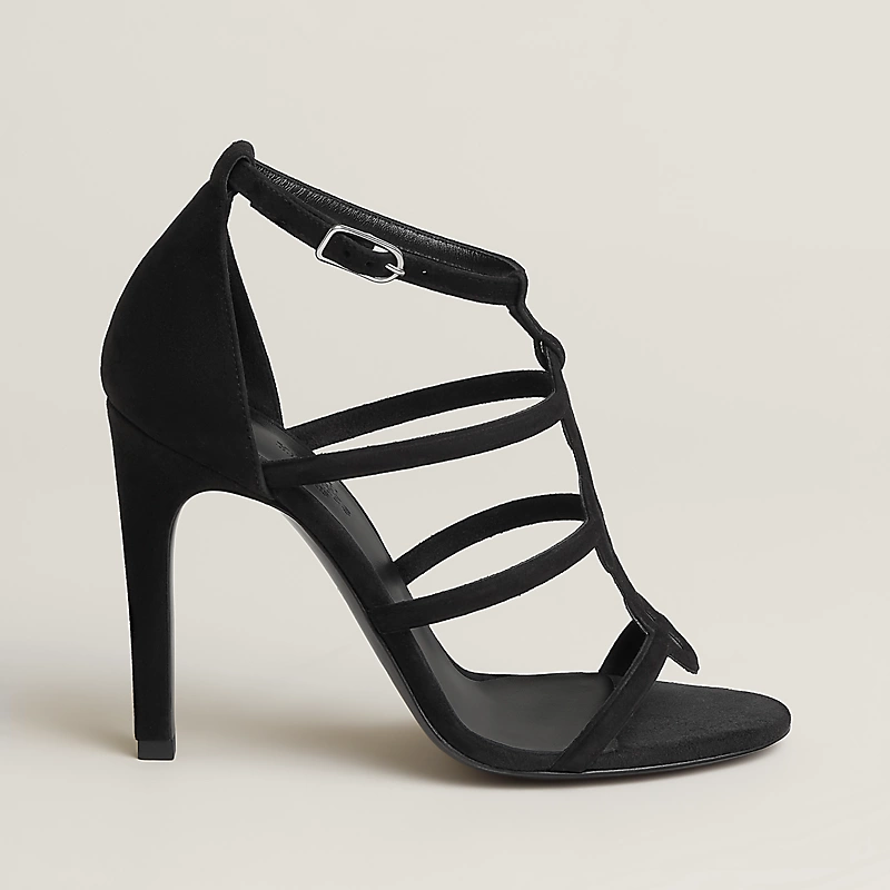 Hermes Magic 105 Sandal High Heel Noir 2026 | Drip Kickz Hermes Magic 105 Sandal High Heel Noir