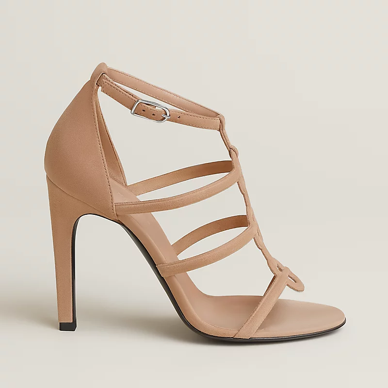 Hermes Magic 105 Sandal High Heel Beige Perlino 2026 | Drip Kickz Hermes Magic 105 Sandal High Heel Beige Perlino