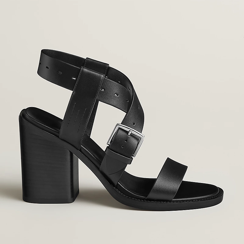 Hermes Milly 90 Sandal Black 2026 | Drip Kickz Hermes Milly 90 Sandal Black