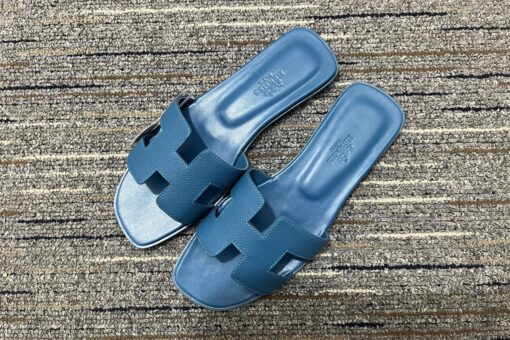 Hermès Oran Sandals Blue