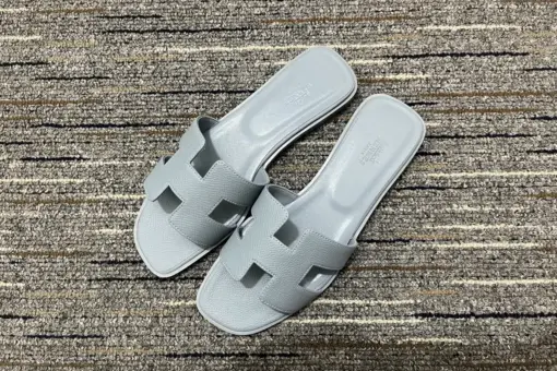 Hermès Oran Sandals Grey