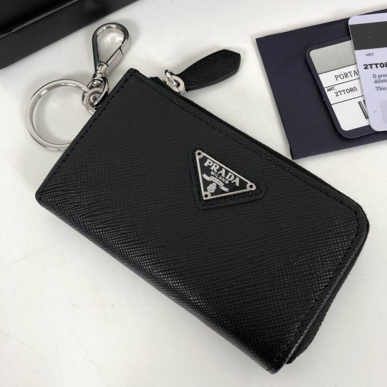 Prada Coin Case Leather Black 2026 | Drip Kickz Prada Coin Case Leather Black