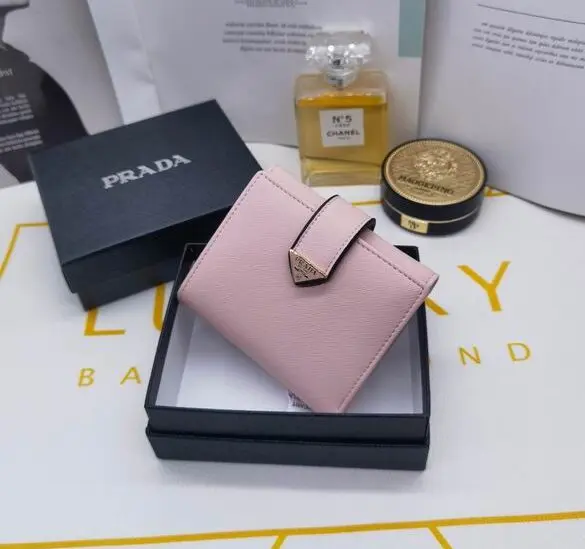 Prada Saffiano Leather Wallet Pink 2026 | Drip Kickz Prada Saffiano Leather Wallet Pink