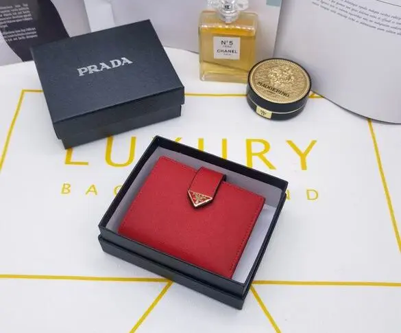 Prada Saffiano Leather Wallet Red 2026 | Drip Kickz Prada Saffiano Leather Wallet Red