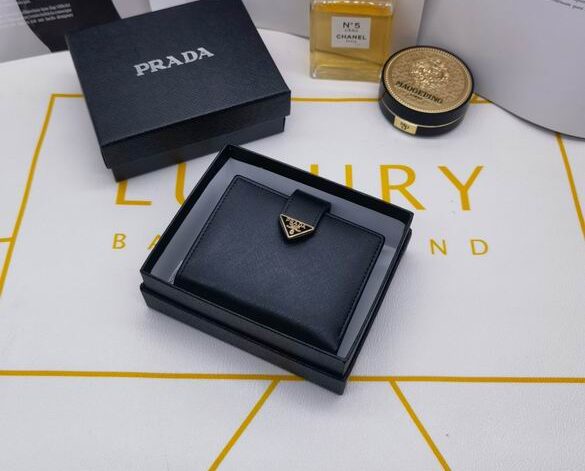 Prada Saffiano Leather Wallet Black 2026 | Drip Kickz Prada Saffiano Leather Wallet Black