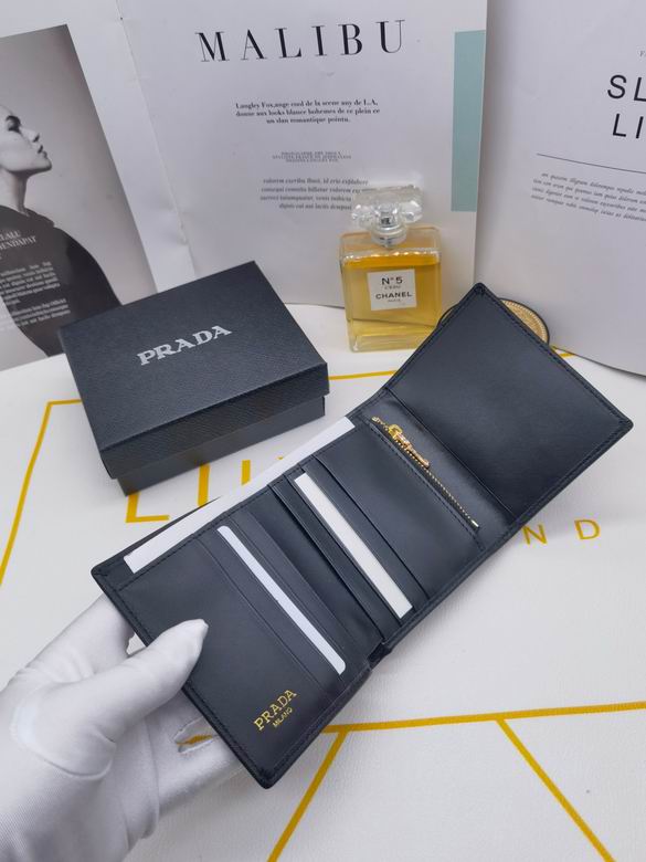 Prada Saffiano Leather Wallet Black 2026 | Drip Kickz Prada Saffiano Leather Wallet Black - Image 2