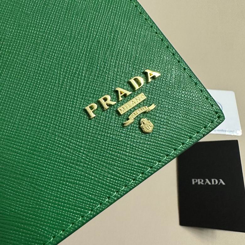 Prada Saffiano Small Wallet in Sunny Green 2026 | Drip Kickz Prada Saffiano Small Wallet in Sunny Green - Image 2
