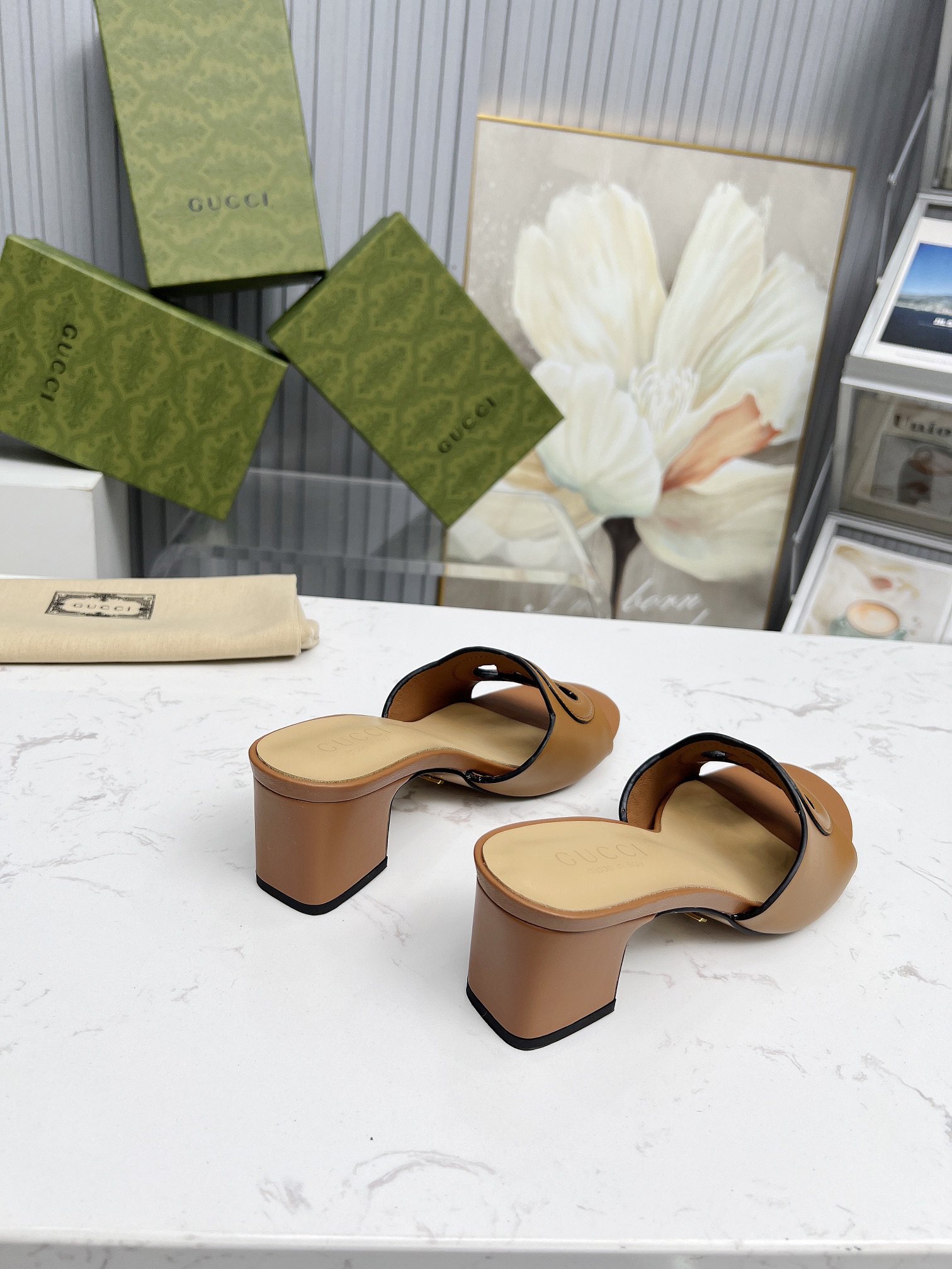 Slippers Brown 2026 | Drip Kickz Slippers Brown - Image 2
