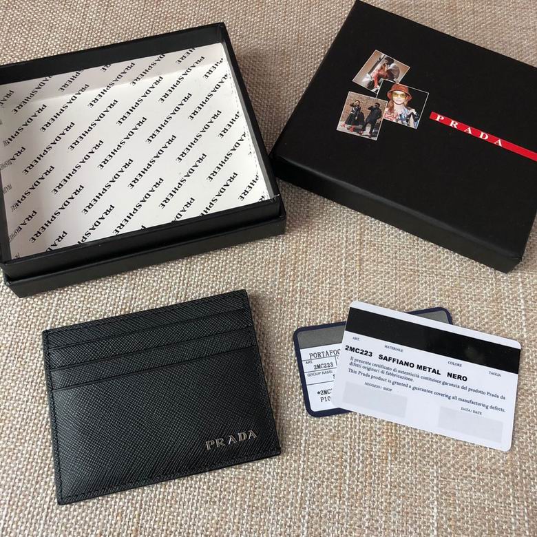 Prada Card Case Black 2026 | Drip Kickz Prada Card Case Black - Image 2