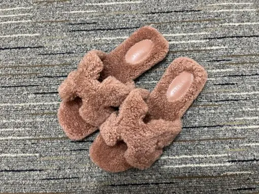 Hermes Chypre Wool Sandals Brown 2026 | Drip Kickz Hermes Chypre Wool Sandals Brown