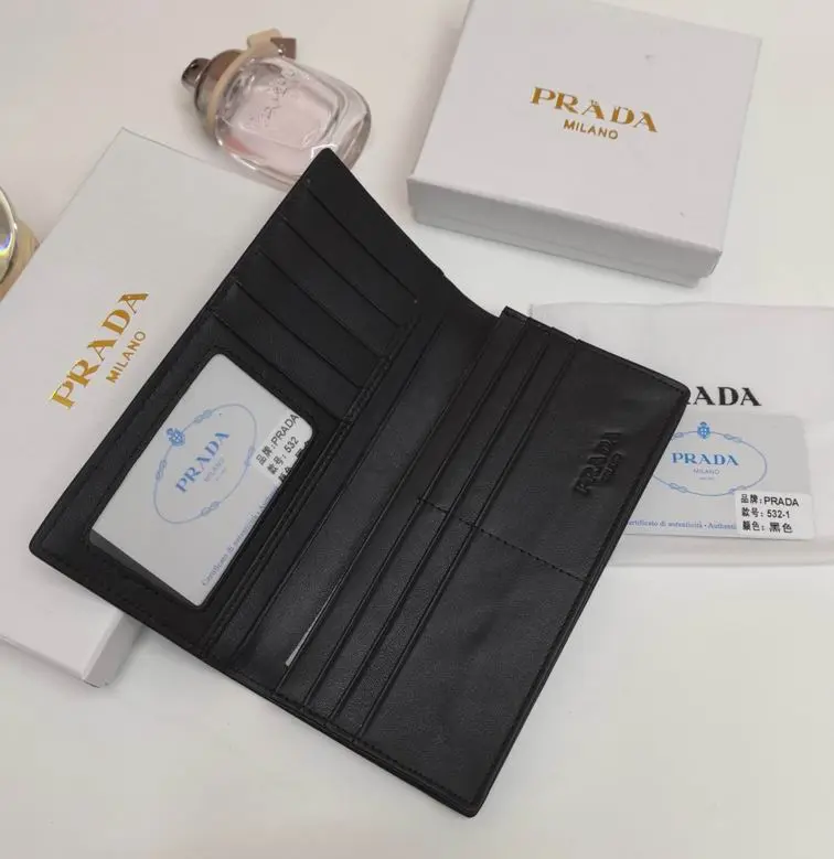 Parda Long Wallet Black 2026 | Drip Kickz Parda Long Wallet Black - Image 2