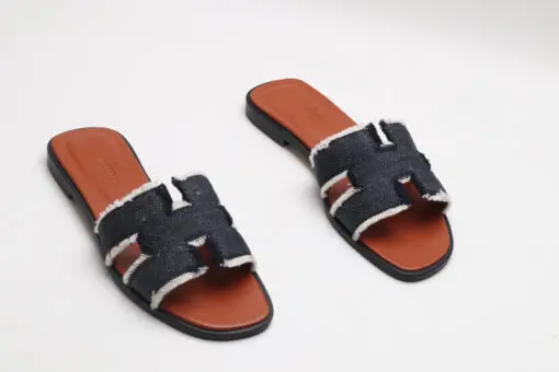 Hermès Oran Sandal Black & Brown 2026 | Drip Kickz Hermès Oran Sandal Black & Brown