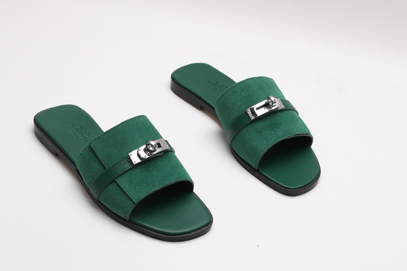 Hermès Gabriel Sandal Green 2026 | Drip Kickz Hermès Gabriel Sandal Green - Image 2