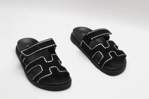 Hermès Chypre Sandal Black