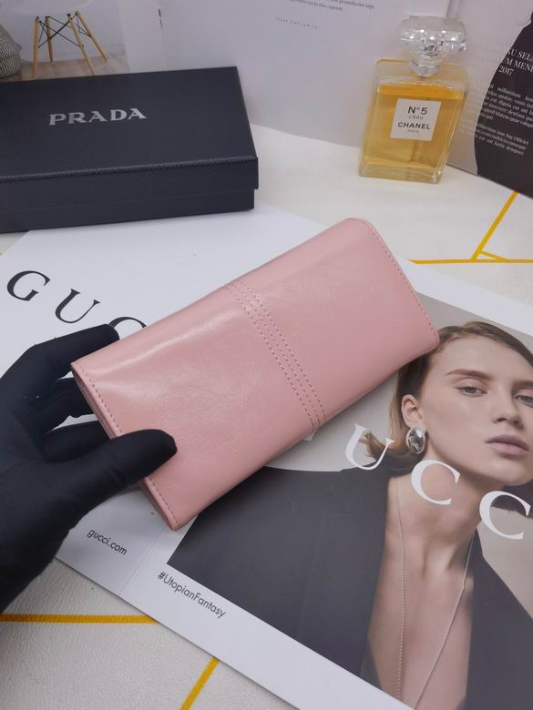Prada Saffiano Leather Long Wallet Glossy Pink 2026 | Drip Kickz Prada Saffiano Leather Long Wallet Glossy Pink - Image 2