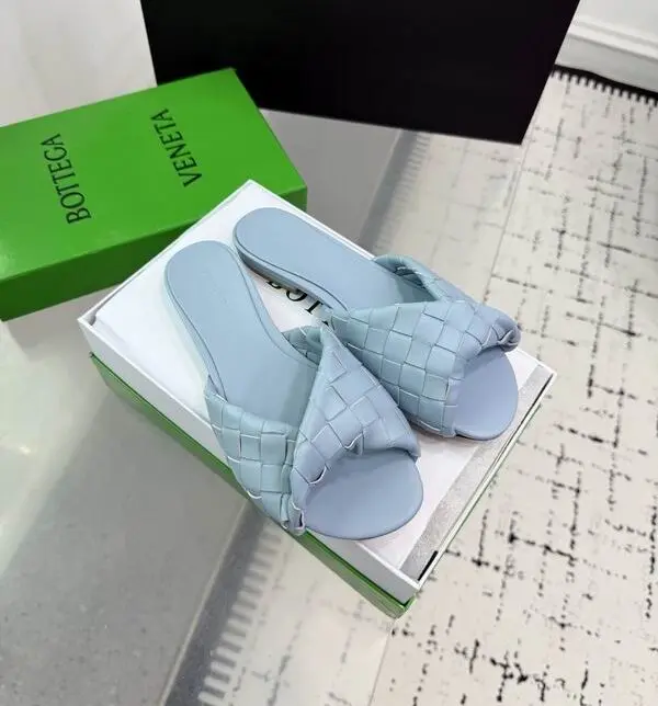 Bottega Veneta Blink Flat Mule Blue 2026 | Drip Kickz Bottega Veneta Blink Flat Mule Blue