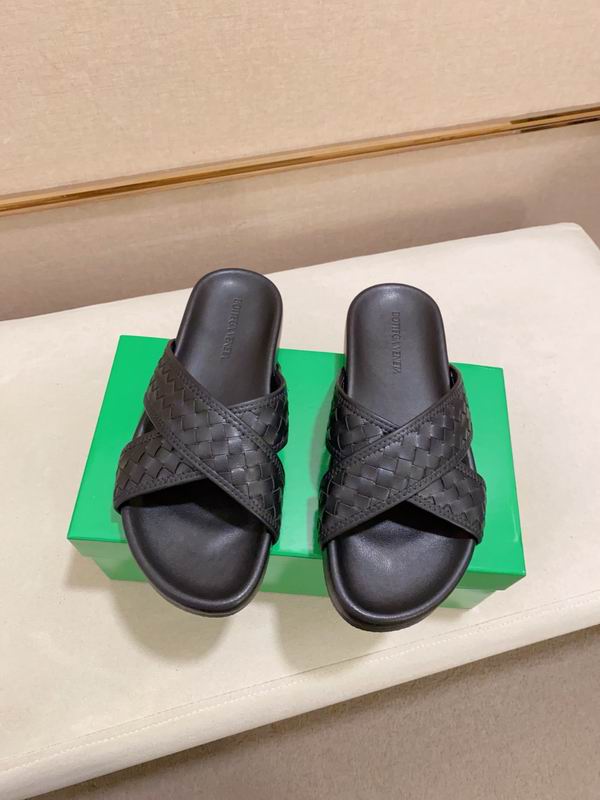 Bottega Veneta Embossed Cross Slides Black 2026 | Drip Kickz Bottega Veneta Embossed Cross Slides Black - Image 2